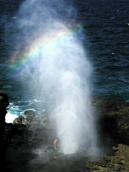 Blow Hole, north end of west Maui.  A great place to rela... by David Espinoza 
